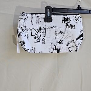 Warner Bros. Kids Black & White Character Cosmetic Pouch